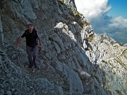 Salita sul PIZZO ARERA (2512 m.) dalla ‘variante alpinistica’ nord, raggiunta dalle Baite di Mezzeno il 24 settembre 2011 - FOTOGALLERY